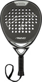 Avento padelracket - vencedor - 3k carbon - teardrop - zwart zilver