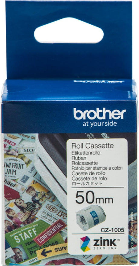 Brother cz-1005 - weiss auf grün - cz - tintenstrahl - - vc-500w - box