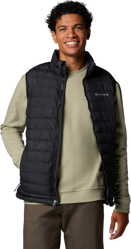Columbia powder lite™ ii vest heren outdoorbodywarmer - black l