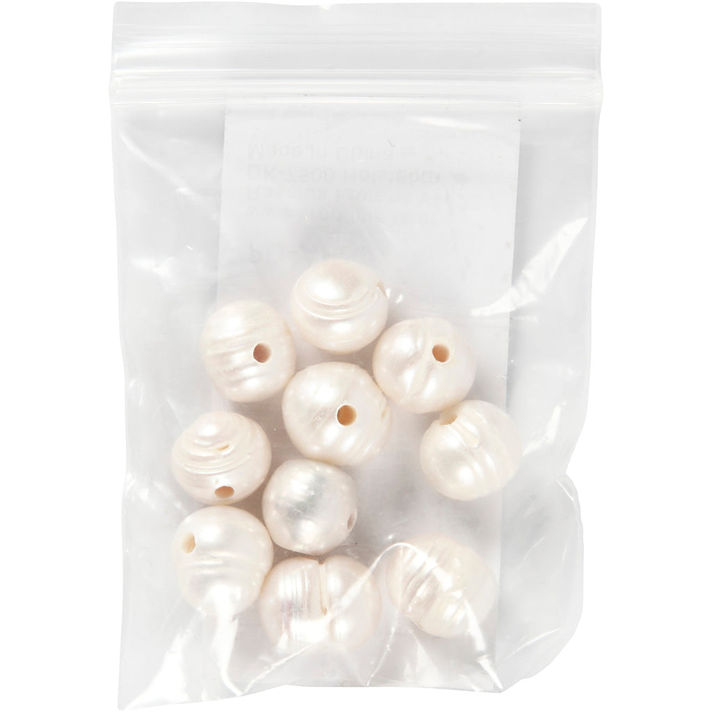 Http: www.cchobby.nl zoetwaterparels-afm-9-11-mm-gatgrootte-2-mm-parelmoer-10-stuk-1-doos