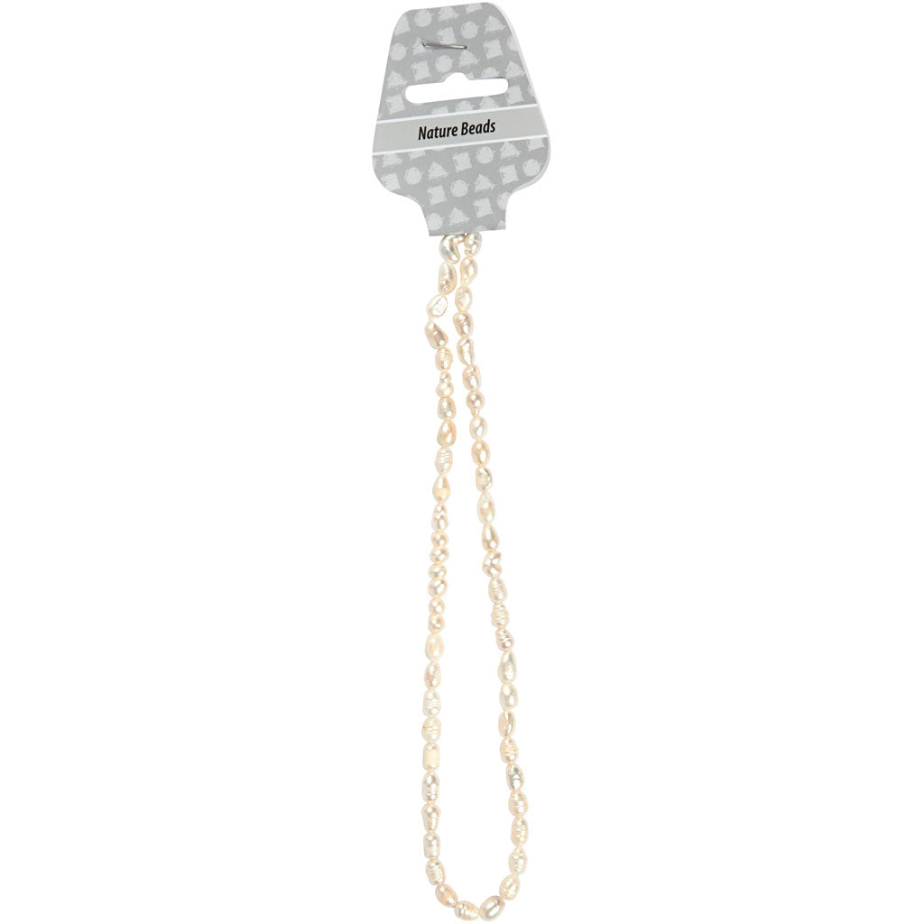 Http: www.cchobby.nl zoetwaterparels-d-4-7-mm-gatgrootte-1-mm-parelmoer-40-cm-1-doos