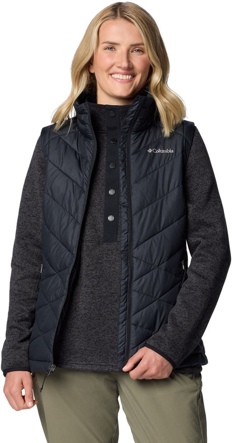 Columbia heavenly™ ii vest dames outdoorbodywarmer - black m