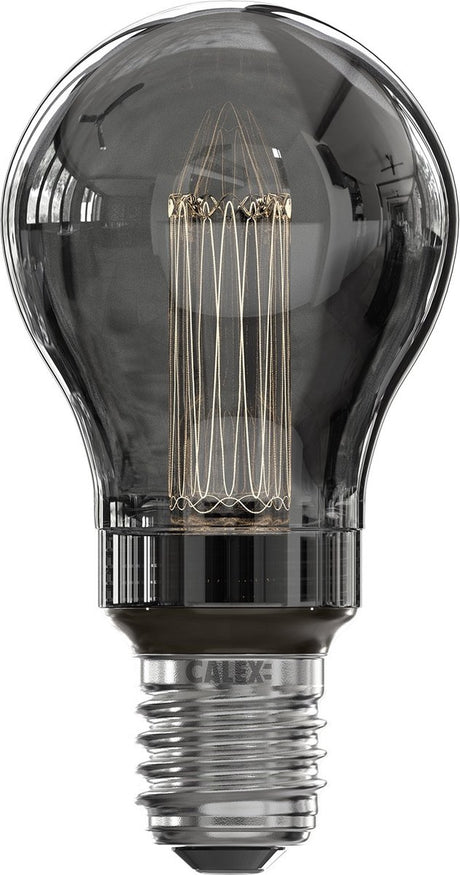 Calex crown series led lamp - e27 - a60 lichtbron titanium - 2.3w - dimbaar