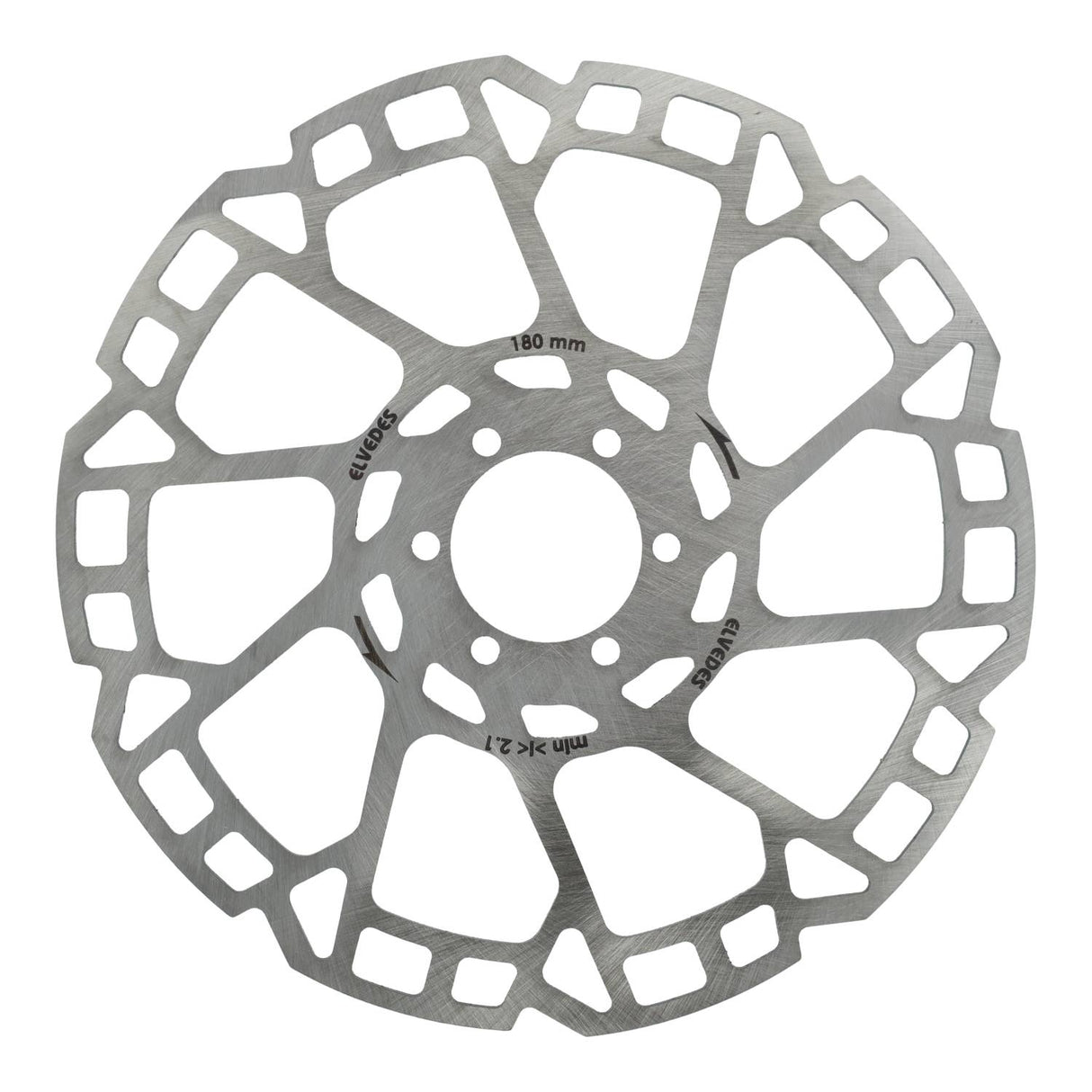 ELVEDES BRAKE DISC 6-hull Ø180mm t = 2,3mm