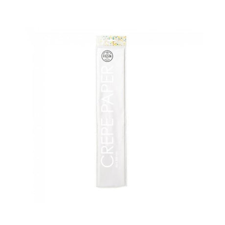 Crepepapier 50x250cm wit pak a 12 rol