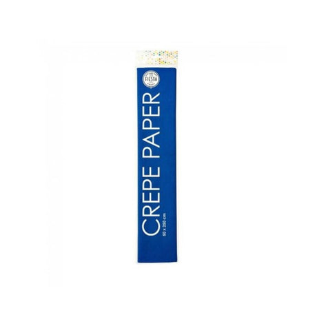 Crepepapier 50x250cm marineblauw pak a 12 rol