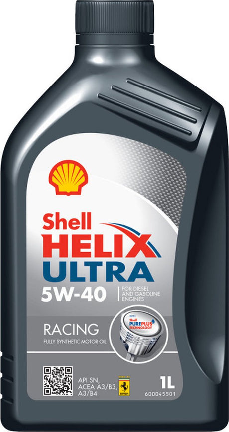 Shell motorolie helix ultra racing 5w40 - 1l acea a3 b3