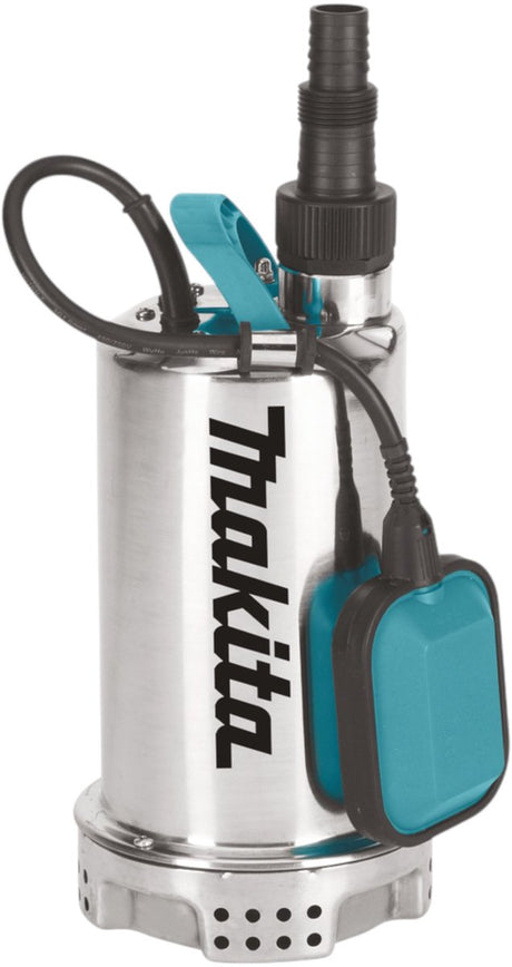 Makita pf 1110 elektrische dompelpomp 1100 watt 15000 l u 250 l min 10 m aanzuighoogte