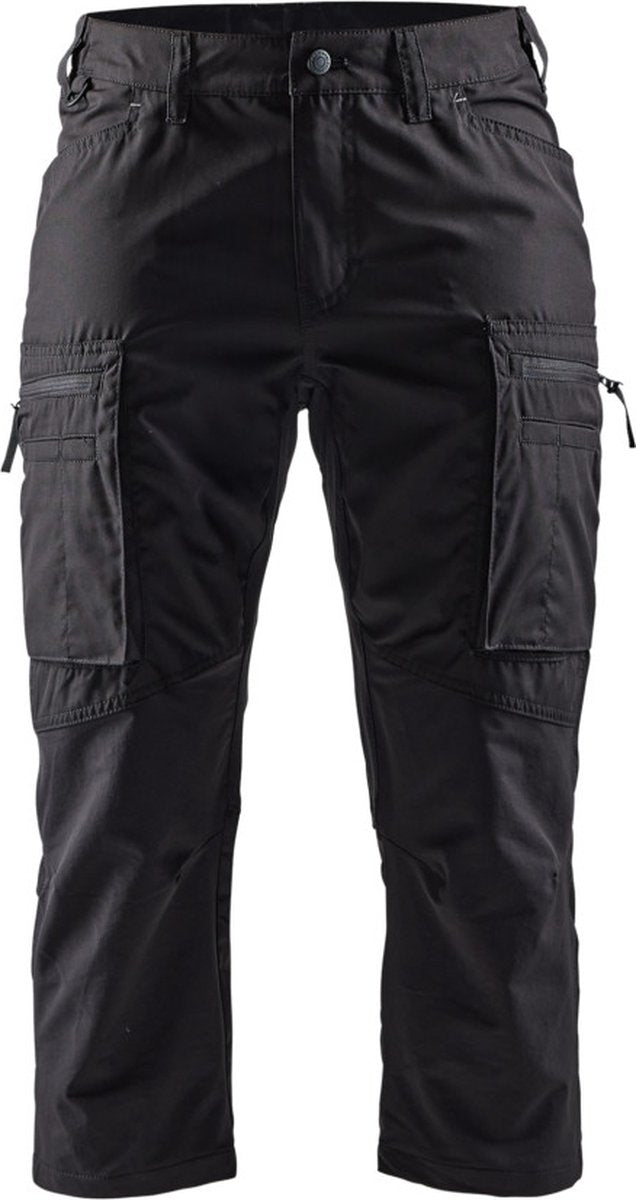 Blåkläder blaklader dames service piraatbroek met stretch 7129-1845 - zwart - c54