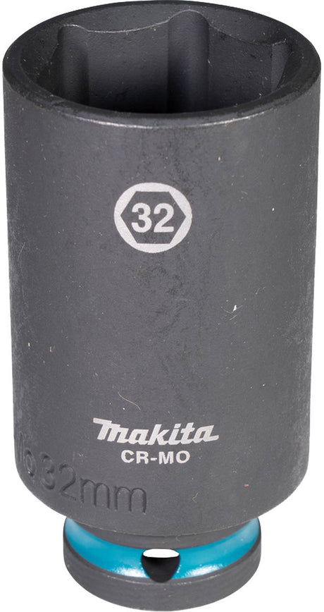 Makita e-16558 impact black krachtdop 1 2 lang | 32 mm