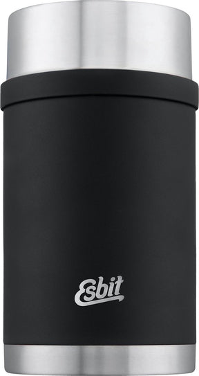 Esbit sculptor thermos voedselcontainer - 1000 ml - zwart - rvs