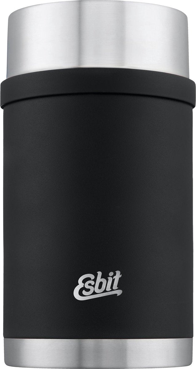 Esbit sculptor thermos voedselcontainer - 1000 ml - zwart - rvs
