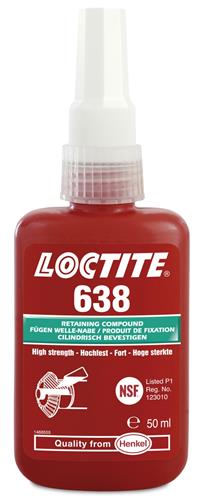 Loctite bevestigingsmiddel 638 50ml