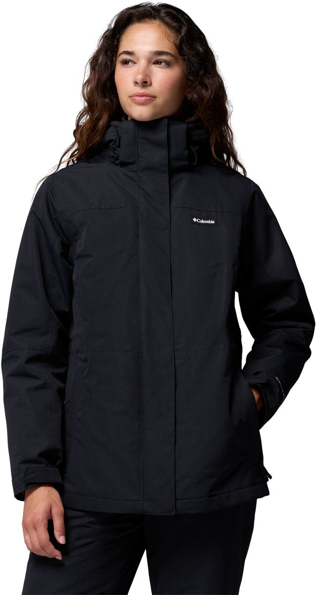 Columbia bugaboo™ iv fleece interchange jacket dames outdoorjas - black l