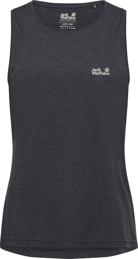 Jack wolfskin wildtrail tank top w - - outdoor kleding - fleeces en truien - t-shirt