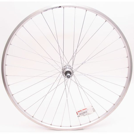 Achterwiel 28 x 1 4 zac19 freewheel vast - zilver