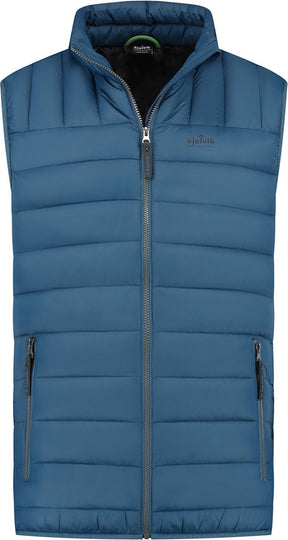 Kjelvik dean heren outdoorbodywarmer - blue