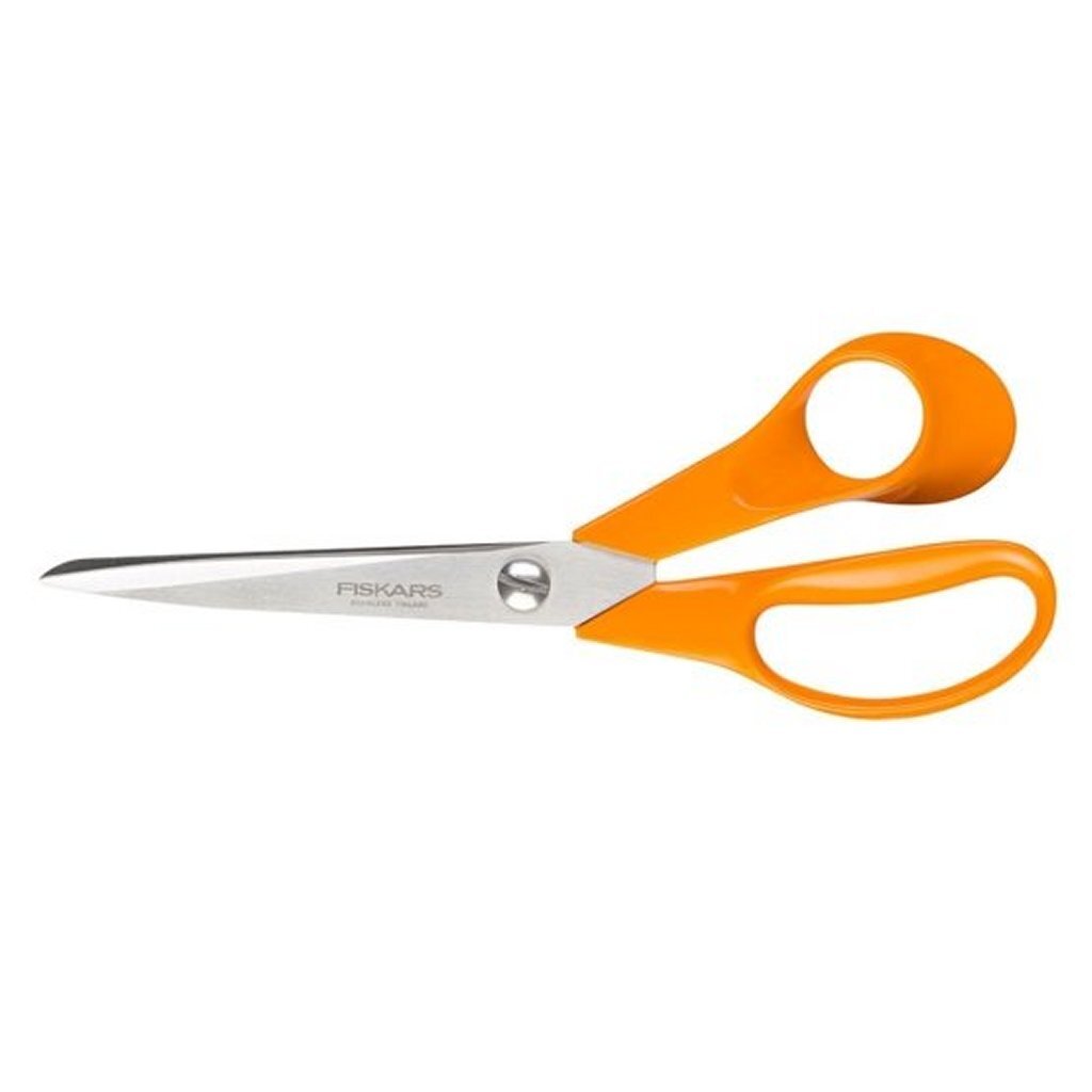 Fiskars klassiske universelle saks 21 cm orange rustfrit stål