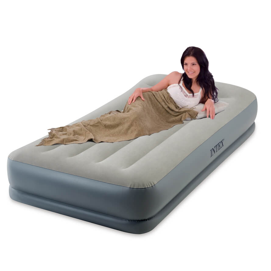 Intex Këssen Rescht Mid -rise Airbed - Single