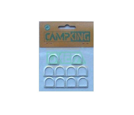 Campking d-ring 13 mm aluminium