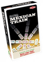 Tactic mexican train – bordspel – compacte editie – klassiek dominospel – vanaf 7 jaar – 2 of meer spelers