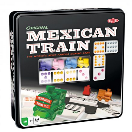 Tactic mexican train tin box