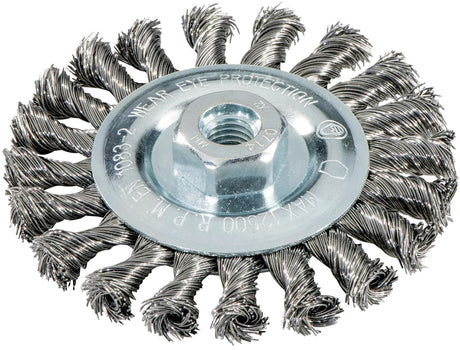 Metabo accessoires metabo ronde staaldraadborstel round brush with hole metabo m14, d=115mm