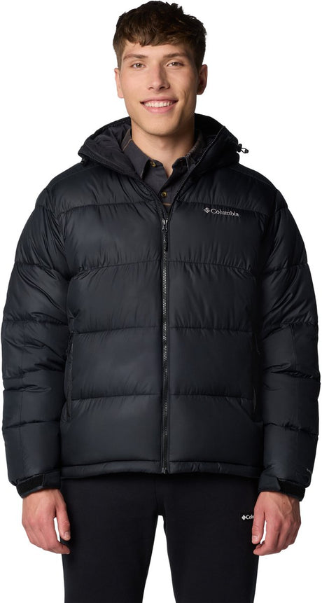 Columbia pike lake™ ii hooded jacket heren outdoorjas - black s