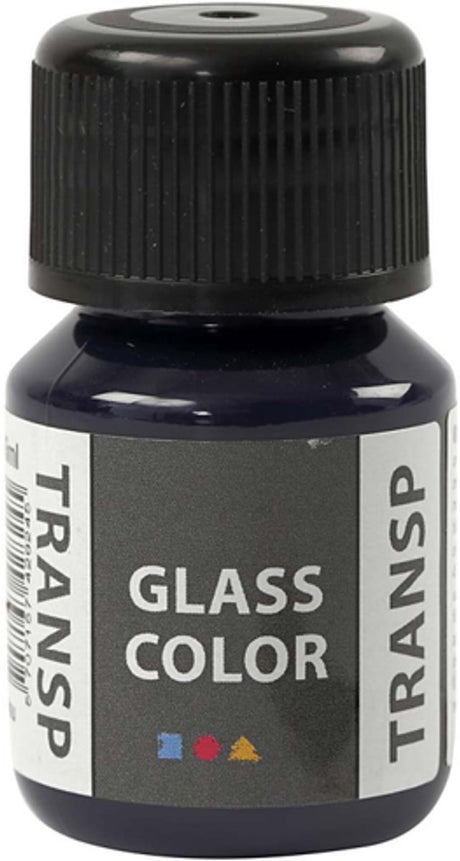 Creativ company creotime glas- porseleinverf glass color 30 ml navy