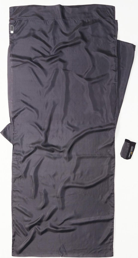 Cocoon insect shield travelsheet slaapzak en inlet silk grijs