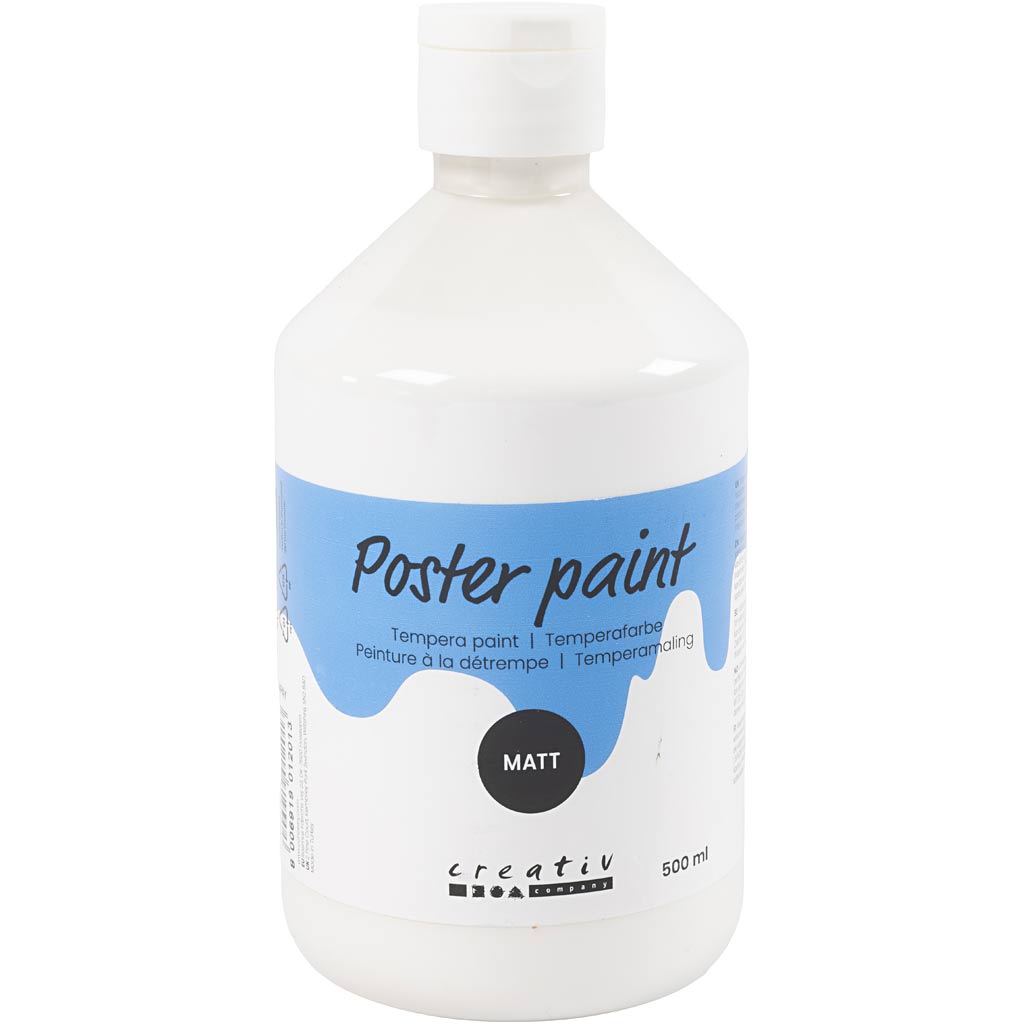 Http: www.cchobby.nl tempera-verf-mat-wit-500-ml-1-fles