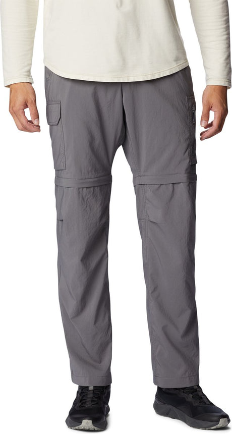 Columbia silver ridge™ utility convertible pant heren outdoorbroek - city grey