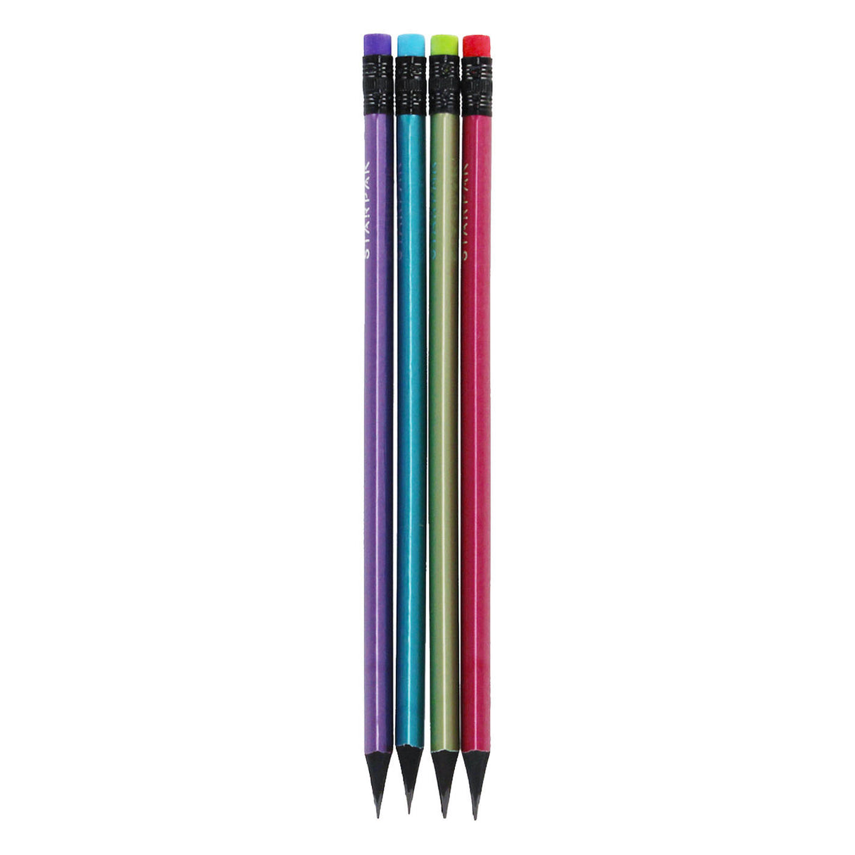 Triangular pencils with gum, 48st.