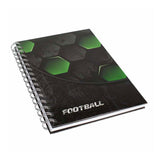Spiraal notitieboek voetbal, a5
