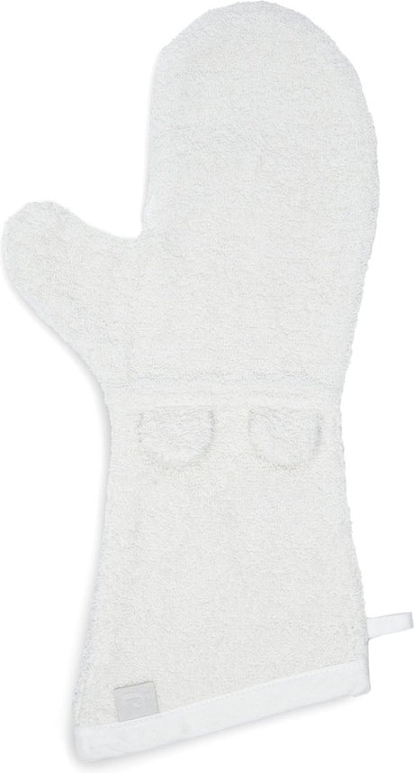 Jollein - baby washandje badstof ears (ivory) - katoen - baby washand, washandjes -16x70cm