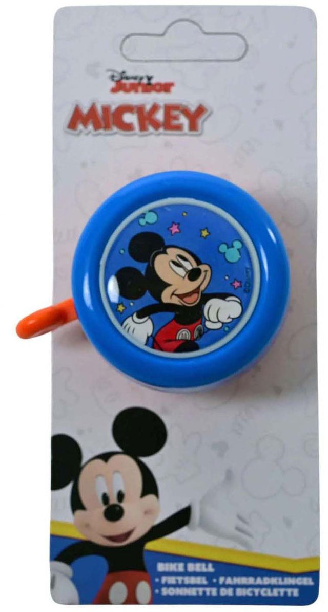 Disney mickey mouse fietsbel - jongens - blauw oranje