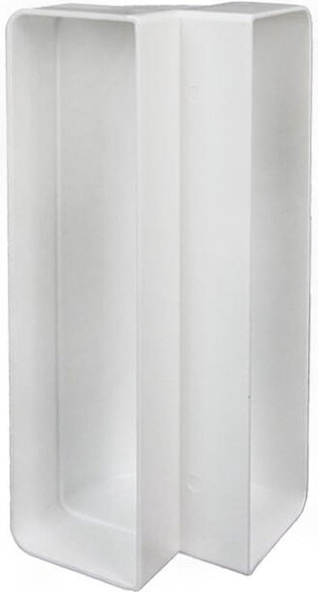 Europlast rechthoekige kunststof verticale 90° bocht 220x90mm - klv29-90