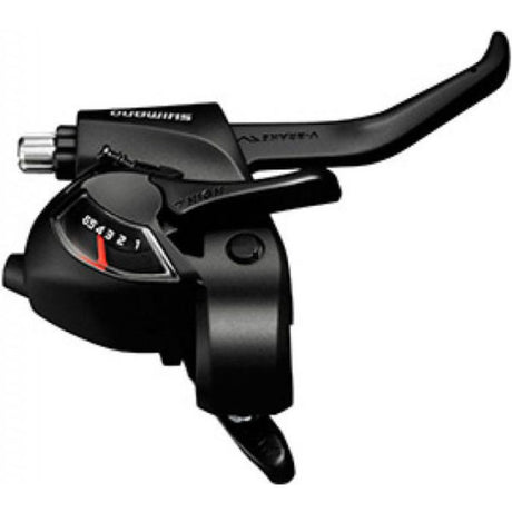 Shimano versteller (rechts) met remhendel 6 speed st-ef41 - zwart