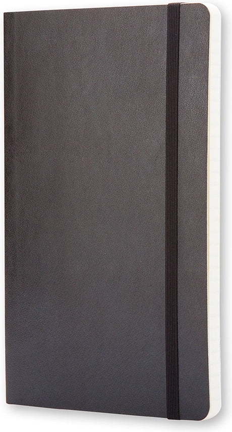 Moleskine classic notitieboek - large - softcover - gelinieerd - zwart