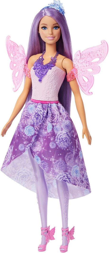 Barbie pop fantasiemodeset - waaronder zeemeerminnenstaart en feeënvleugels