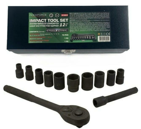Imp rockforce actsleutel ingesteld 12el. 1 2 6kątowa (10-24mm)