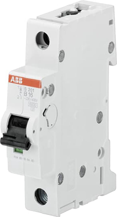Busch-jaeger abb system pro m compact installatieautomaat b karakteristiek 16a 1p 1 beveiligd 1te - 2cds251001r1165