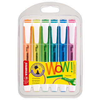Stabilo swing cool markeerstift 6 stuks | 2 stuks