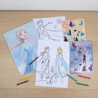 Kleurset frozen | 6 stuks