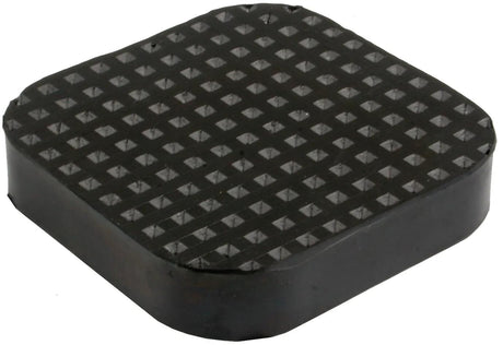 Busching rubberpad rubber pad shunting jack 25x120x120mm.
