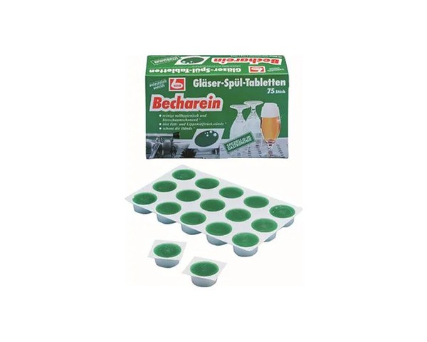 Dr. becher bierglasreiniger tabs (75 stuks)
