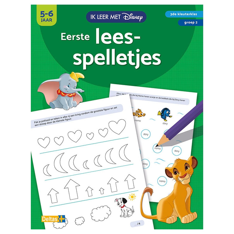 Deltas ech léieren mat éischter Liesspiller (5-6 y.)