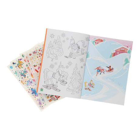 Wpg uitgevers krasplaatjesboek eenhoorns. 5+ | 2 stuks