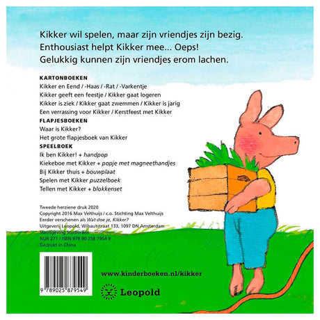 Centraal boekhuis oeps, kikker! flapjesboek