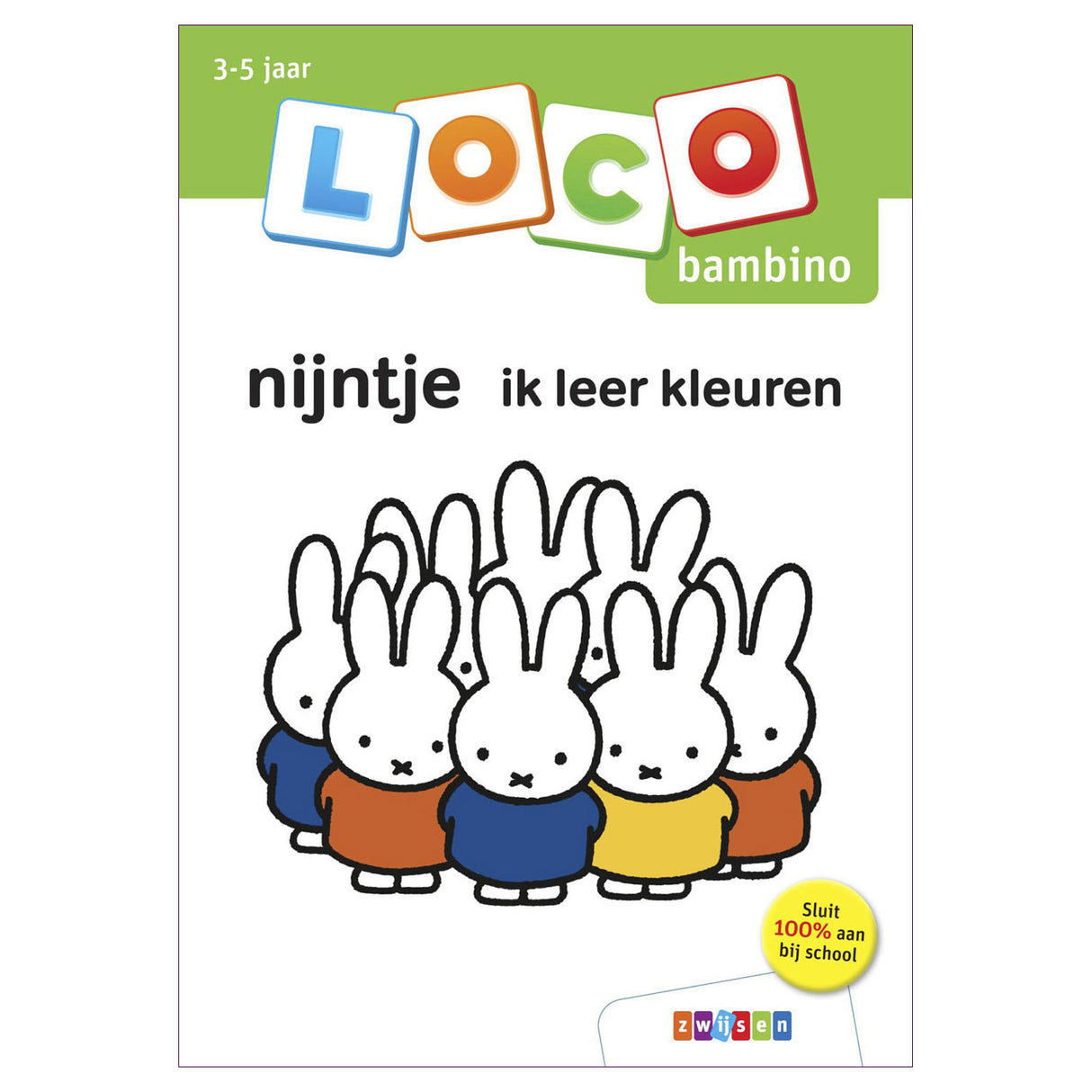 Wpg uitgevers bambino loco - nijntje ik leer kleuren (3-5 jaar)